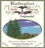 Battaglini Estate Winery Old Vines Zinfandel 2006 Front Label