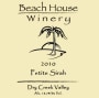 Beach House Winery Petite Sirah 2010 Front Label