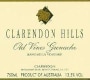 Clarendon Hills Kangarilla Grenache 1997 Front Label