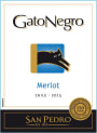 GatoNegro San Pedro Merlot 2015 Front Label