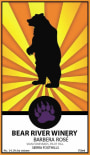 Bear River Barbera Rose 2015 Front Label