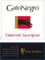 GatoNegro San Pedro Cabernet Sauvignon 2014 Front Label