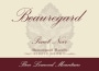 Beauregard Vineyards Ranch Pinot Noir 2012 Front Label