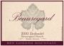 Beauregard Vineyards Ranch Estate Zinfandel 2010 Front Label
