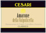 Gerardo Cesari S.p.A. Amarone della Valpolicella Classico 2012 Front Label