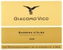 V. Mitolo and Son Barbera d'Alba 2008 Front Label