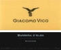 V. Mitolo and Son Barbera d'Alba Superiore 2012 Front Label