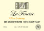 La Fenetre Bien Nacido Vineyard Chardonnay 2010 Front Label