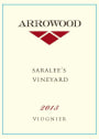 Arrowood Saralee's Vineyard Viognier 2015 Front Label
