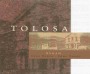Tolosa Winery Estate Syrah 2001  Front Label