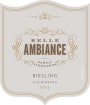 Belle Ambiance Riesling 2012 Front Label