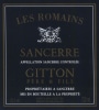 Gitton Pere et Fils Sancerre Les Romains Rouge 2010 Front Label