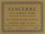 Gitton Pere et Fils Sancerre Les Herses d'Or 2003 Front Label