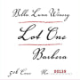 Bella Luna Winery Lot One Barbera 2012 Front Label