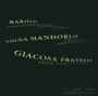 Giuseppe Giacosa Barolo Vigna Mandorlo 2000 Front Label
