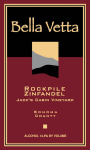 Bella Vetta Vineyards Bella Vetta Jacks Cabin Vineyard Zinfandel 2009 Front Label