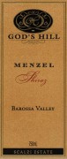 God's Hill Wines Menzel Shiraz 2006 Front Label