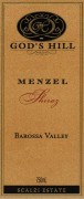God's Hill Wines Menzel Shiraz 2007 Front Label