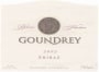 Goundrey Reserve Selection Shiraz 2002 Front Label