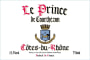 Le Prince de Courthezon Cotes-du-Rhone Red 2015  Front Label