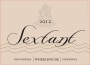 Sextant Paso Robles Wheelhouse Zinfandel 2012  Front Label