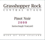 Grasshopper Rock Earnscleugh Vineyard Pinot Noir 2009 Front Label