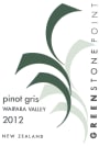 Greenstone Point Pinot Gris 2012 Front Label