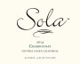 Sola Central Coast Chardonnay 2014 Front Label