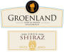 Groenland Shiraz 2004 Front Label