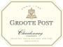 Groote Post Unwooded Chardonnay 2011 Front Label