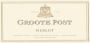 Groote Post Merlot 2009 Front Label