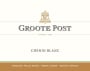Groote Post Chenin Blanc 2012 Front Label