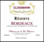 Groupe Castel Clossmann Reserve 2013 Front Label