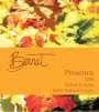 Bernat Wines Presence Colson Canyon Syrah 2009 Front Label