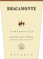 GrupoYllera Ribera del Duero Bracamonte Reserva 2004 Front Label