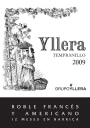 GrupoYllera Yllera Roble Vino de la Tierra 2009 Front Label