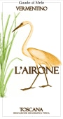 Guado al Melo Toscana L'Airone Vermentino 2015 Front Label