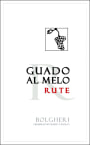 Guado al Melo Bolgheri Rute 2013 Front Label