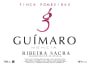 Guimaro Finca Pombeiras 2012 Front Label