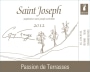 Guy Farge Saint-Joseph Passion de Terrasses 2012 Front Label