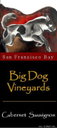 Big Dog Vineyards Estate Cabernet Sauvignon 2008 Front Label