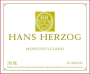 Hans Herzog Estate Montepulciano 2007 Front Label