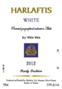 Harlaftis Ltd. Attica White 2012 Front Label