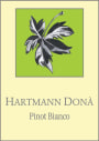 Hartmann Dona Pinot Bianco 2013 Front Label