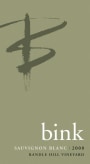 Bink Wines Randle Hill Sauvignon Blanc 2008 Front Label