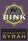 Bink Wines Hawks Butte Vineyard Syrah 2006 Front Label