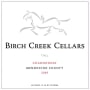 Birch Creek Cellars Chardonnay 2009 Front Label