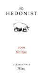 Hedonist Wines McLaren Vale Shiraz 2009 Front Label