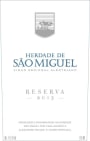 Herdade de Sao Miguel Reserva 2013 Front Label
