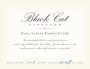 Black Cat Vineyard Family Cuvee Red 2010 Front Label